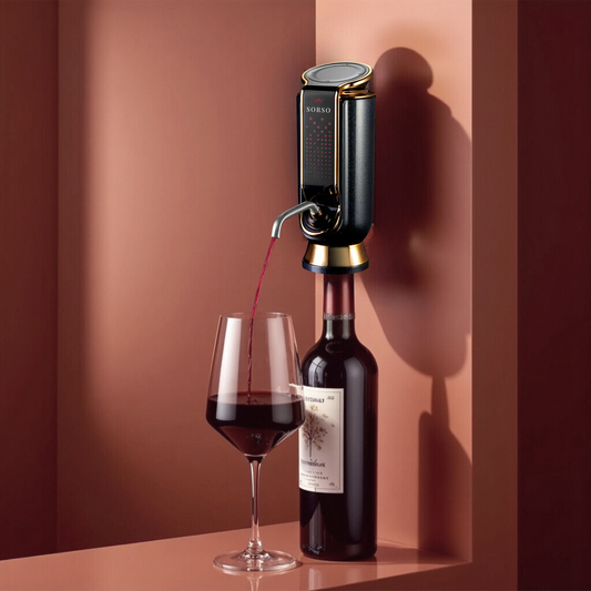 Sorso Wine Aerator, Preserver & Dispenser
