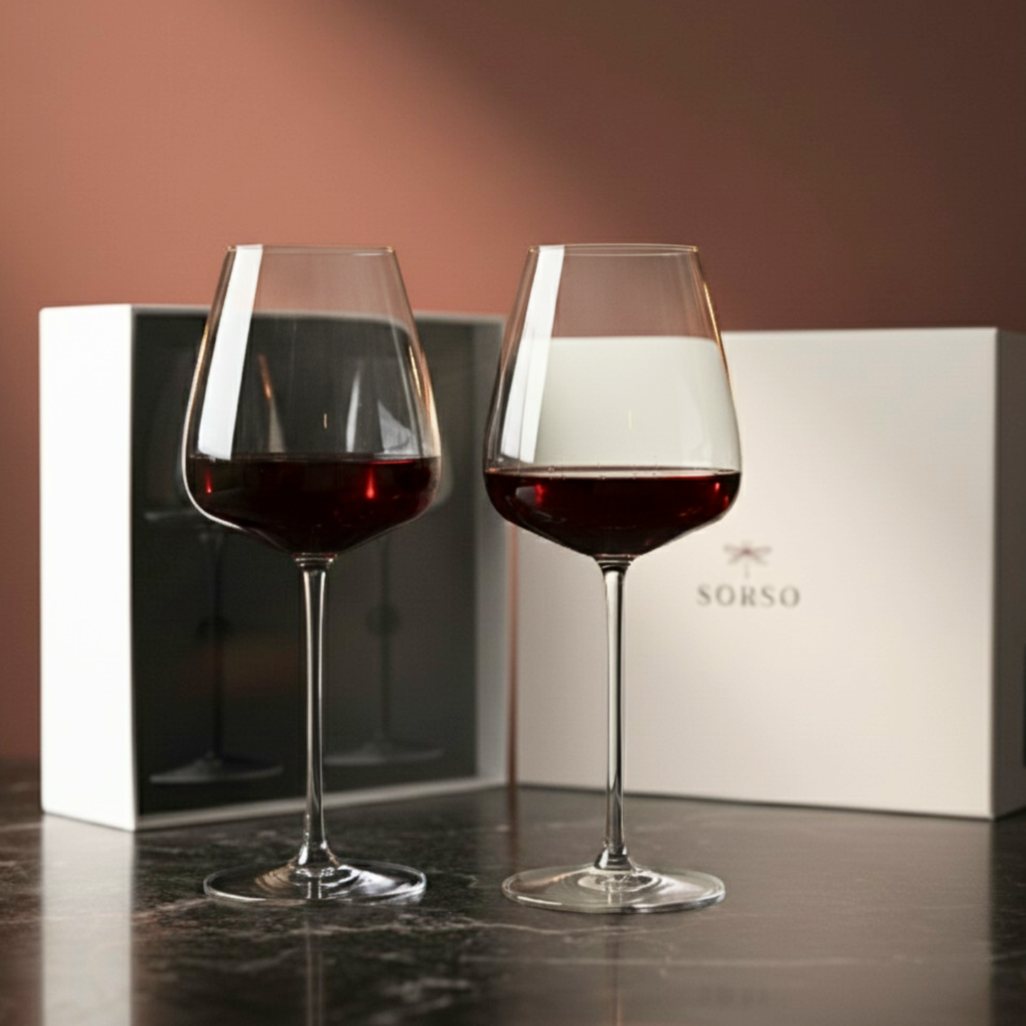 Sorso Award-Winning Crystal Pair